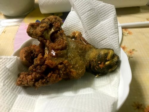 【めちゃくちゃ美味い】スッポンの唐揚げはフライドチキンのお味